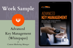 Ashley Stryker Portfolio | Advanced Key Management Whitepaper at Eyewitness Surveillance